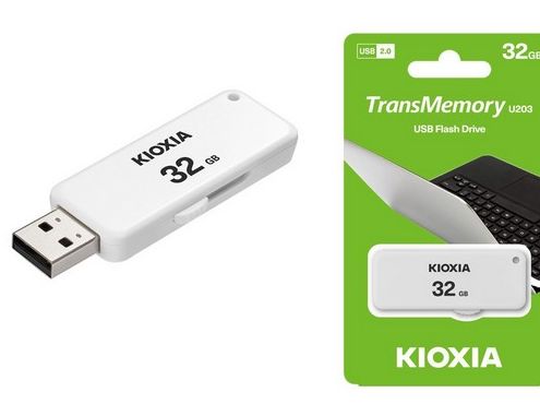 Kioxia Toshiba Flashdisk Transmemory 32GB(U203), 32GB, 64GB (U202