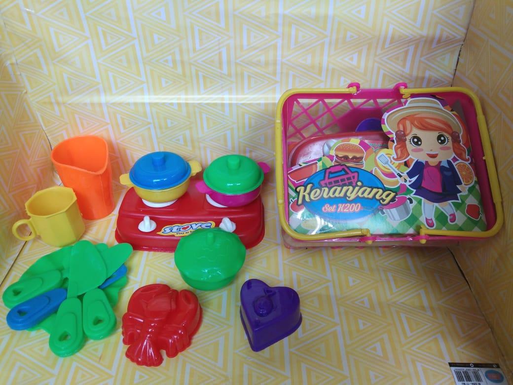 Mainan Anak // Mainan Anak Perempuan // Mainan Masak Masakan Keranjang Anak Perempuan_2509