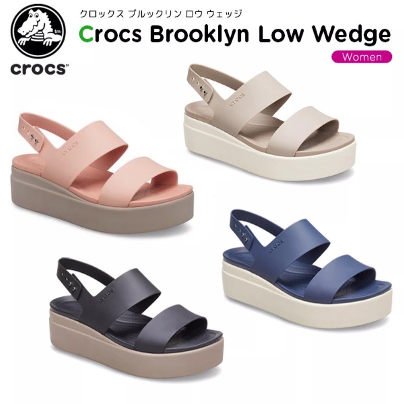 Jual Crocs Brooklyn Wedges Terbaru 