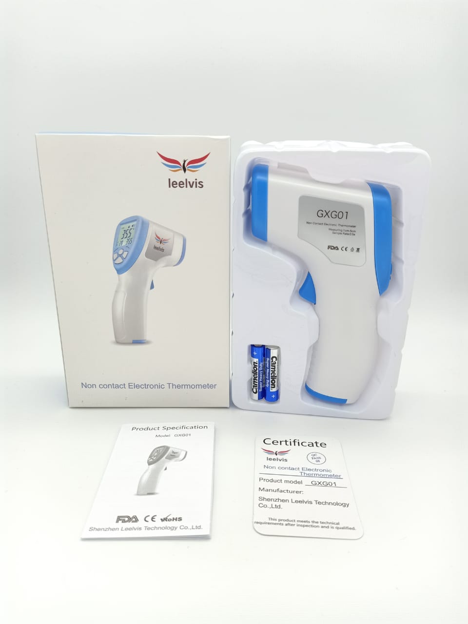 Infrared Thermometer Thermogun Leelvis Lazada Indonesia