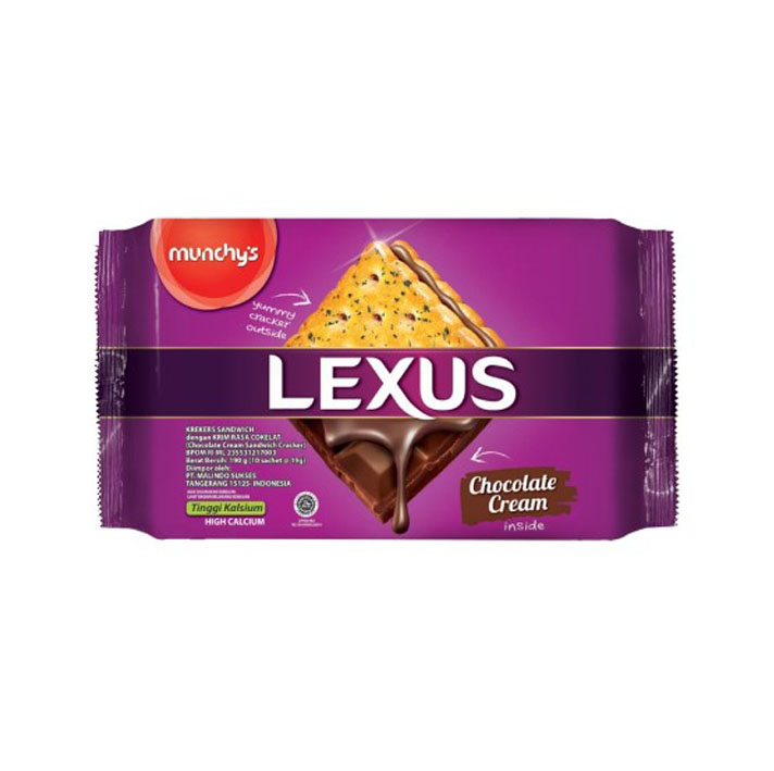 Biskuit Munchys Lexus Chocolate Family Pack 190gr - Biskuit Lexus ...
