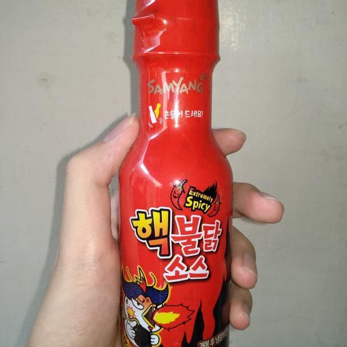 COD - SAMYANG SAUCE BOTTLE ORIGINAL KOREA - EXTREMELY SPICY SAUS SAMYANG
