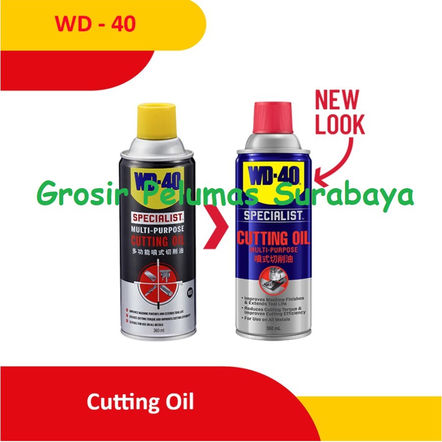 WD40 WD40 WD 40 Cutting oil Spray / oli bor dromus potong gergaji