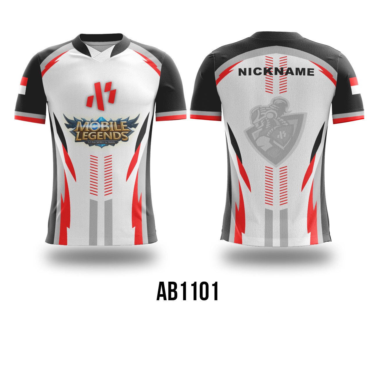 KAOS JERSEY ESPORT KEREN BISA KUSTOM LOGO NAMA TIM KM PUBG MLBB FREE
