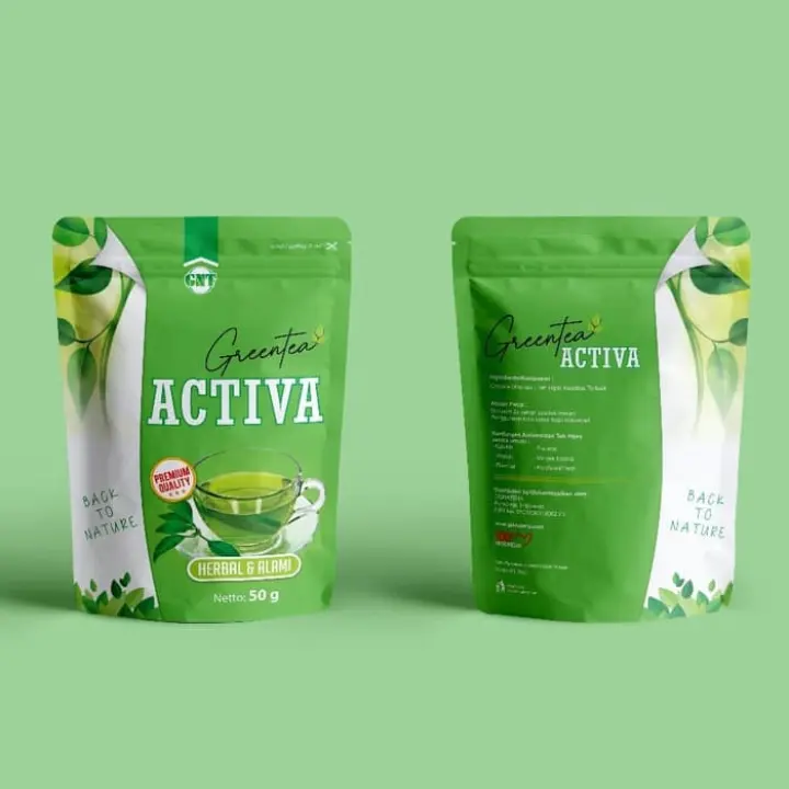 Teh Hijau Gta Green Tea Activa Pelangsing Badan Alami Lazada Indonesia