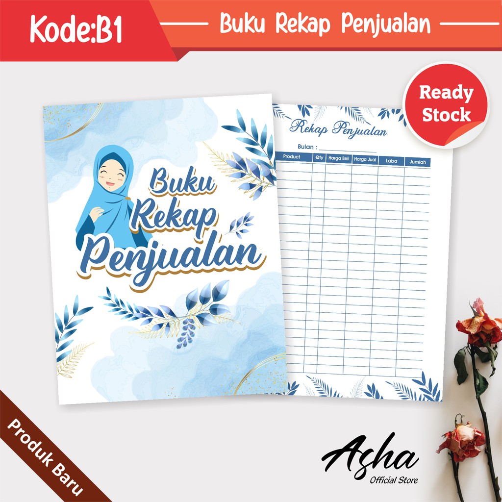Buku Rekap Penjualan Online Shop