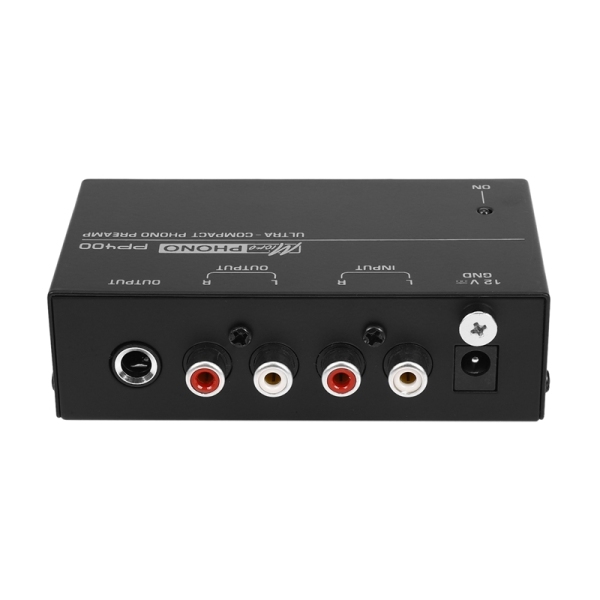 Ultra-Compact Phono Preamp Preamplifier With Rca 1/4Inch Trs Interfaces Preamplificador Phono Preamp(Eu Plug)