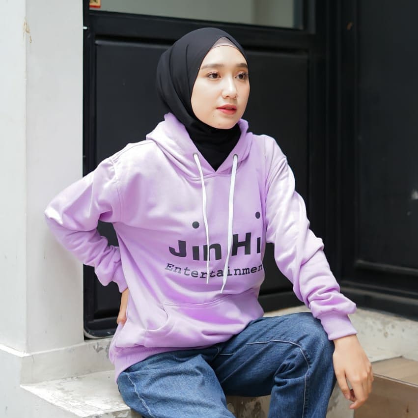 Jin Hit Sweater Sweater Hoodie Wanita Sweater Oversize Jaket