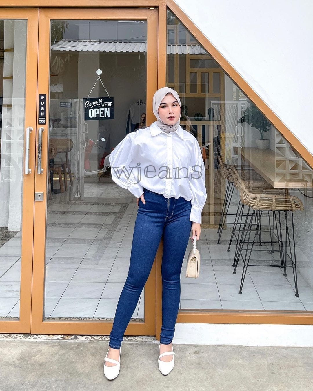 Jual Denim Hijab Outfit Terbaru - Jul 