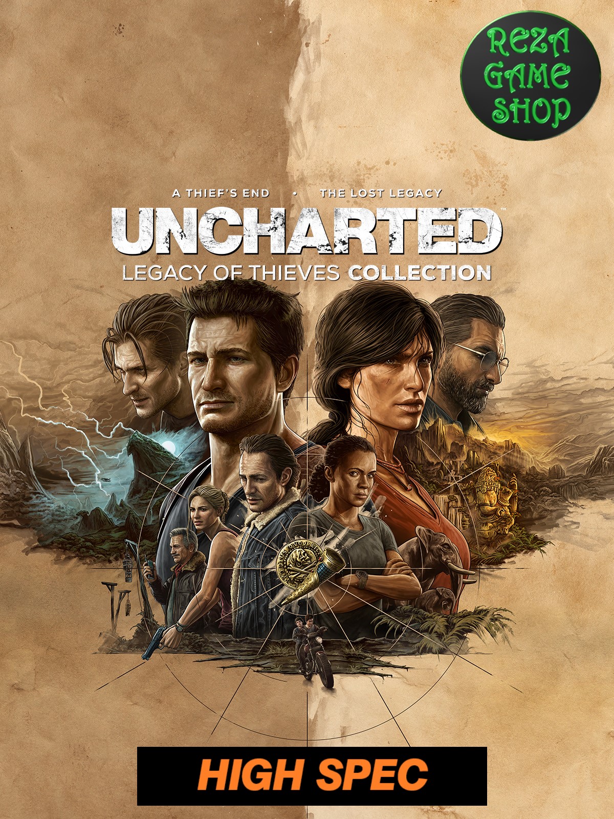 UNCHARTED Legacy of Thieves Collection GAME PC GAME LAPTOP GAMING