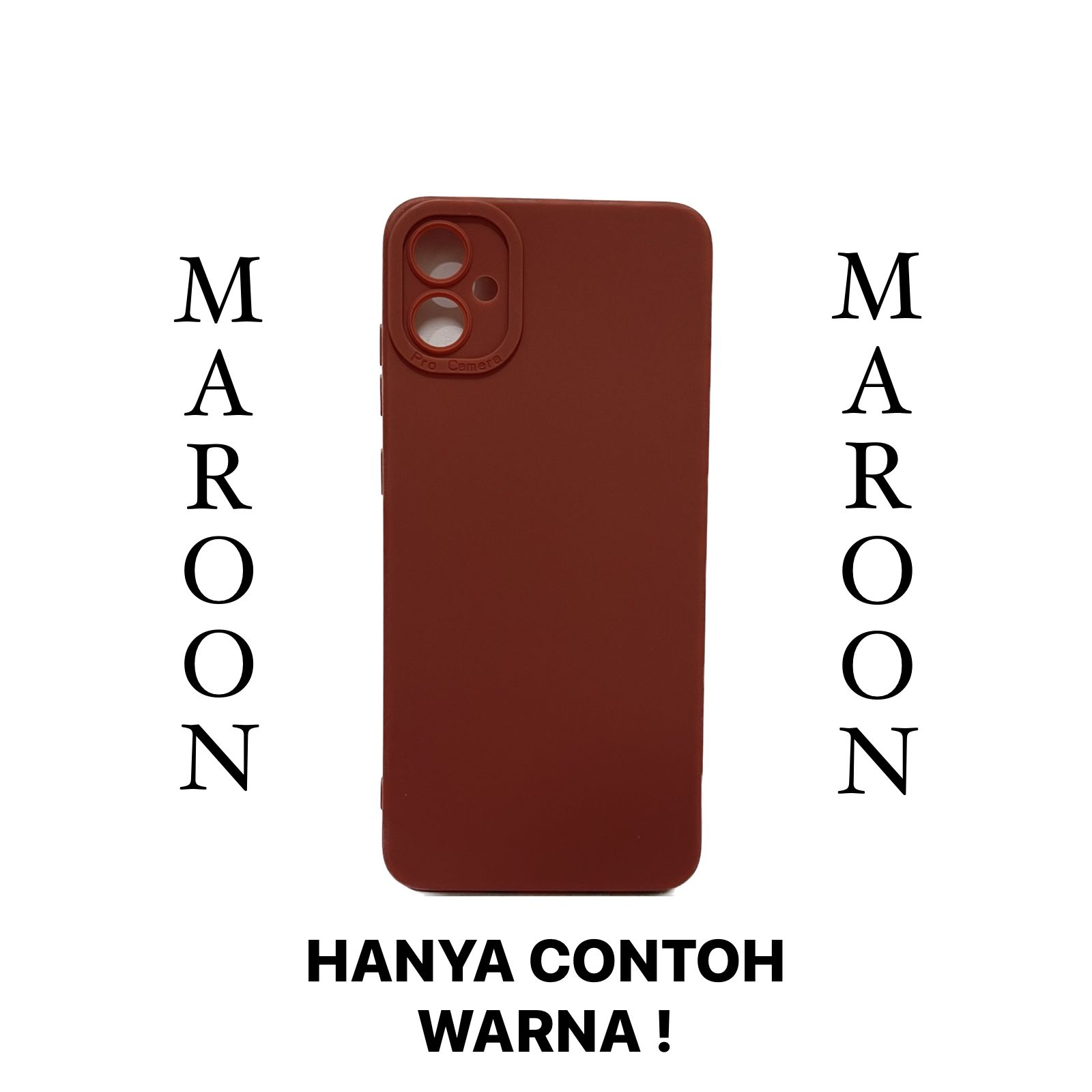 Pro Camera SoftCase Full Cover Matte Edge Case Vivo Y50 Y30i Y30