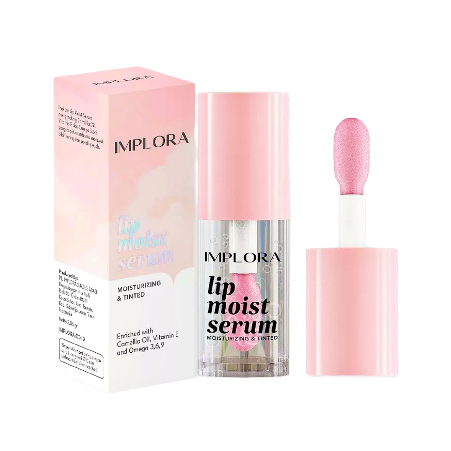 IMPLORA LIP MOIST SERUM ESSENCE LIP MOIST DUO SERUM ESSENCE IMPLORA MURAH Lazada Indonesia