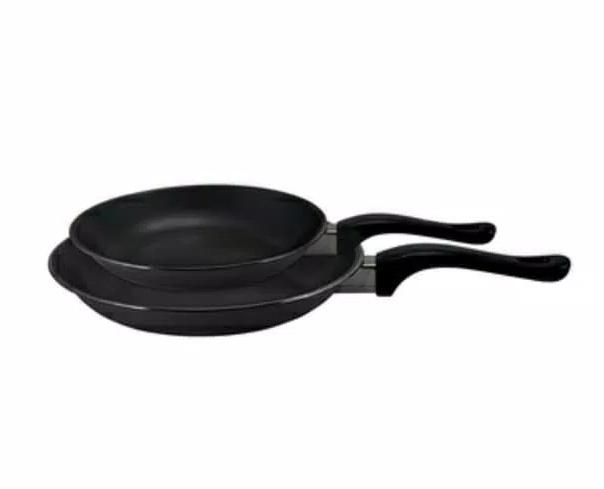 Frypan Maspion Black 2 in 1 Diameter 23cm dan 18cm