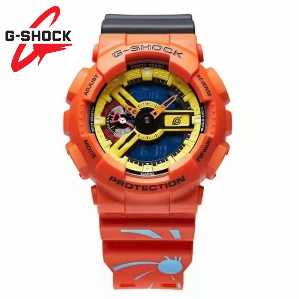 Casio G-shock Jam Tangan Pria GA-110 New NARUTO SASUKE FULLSET