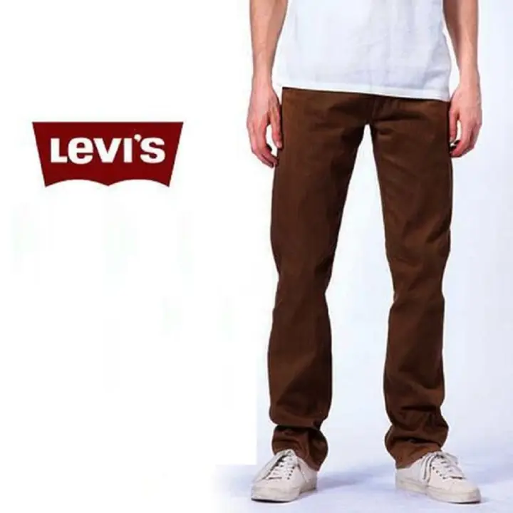 dark brown levi jeans