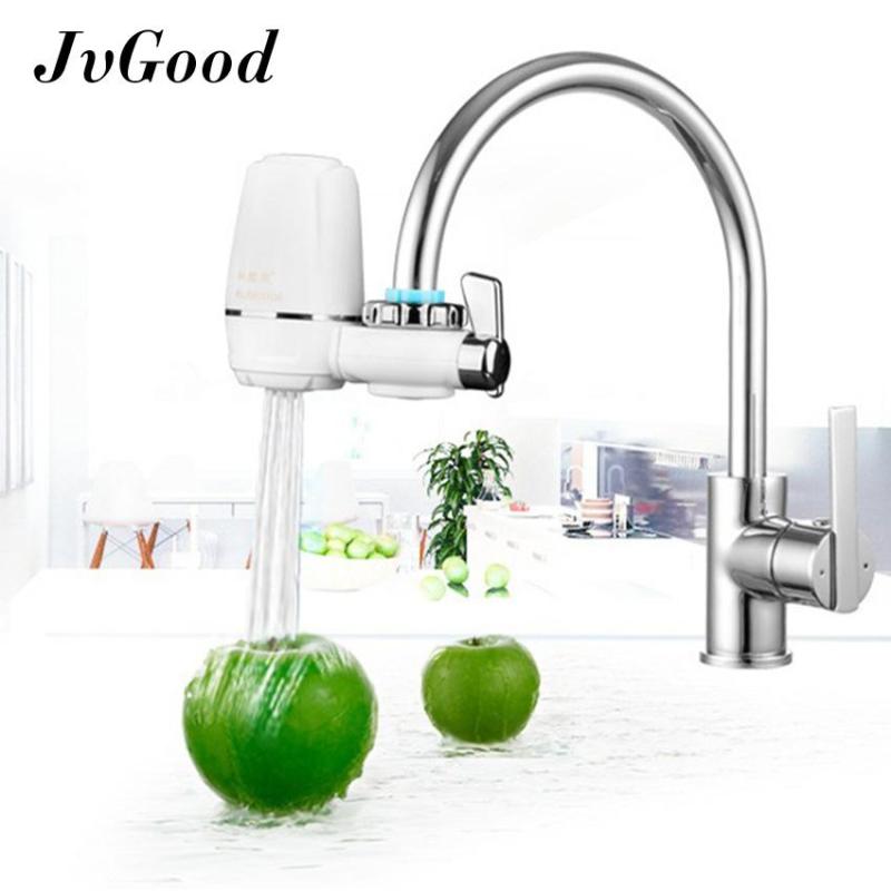 JvGood ABS Faucet Water Filter, Tap Water Purifier, Water Faucet Filtration System, Double Outlet Level 7 Filtering Kitchen Water Filter, Ceramic Filter, Health And Safety.