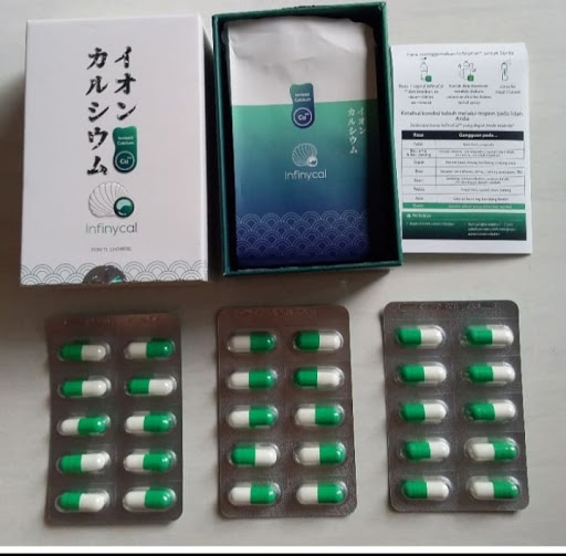 Infinycal Pearl Ion Calcium 100 Original 30 Kapsul Lazada Indonesia