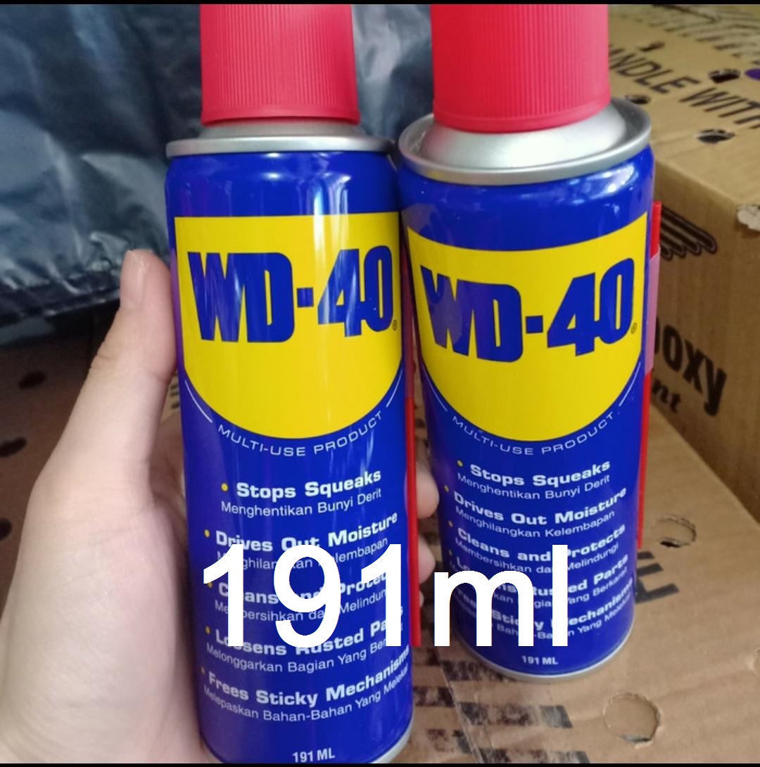 WD40 WD 40 WD-40 Pelumas Anti Karat (Ada 3 Varian 120ml - 191ml - 333ml ...