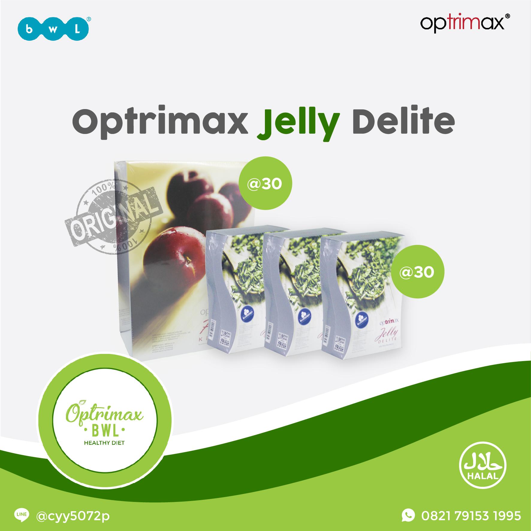 Optrimax Dried Plum & Jelly Delite 30 Hari ( Potensi turun 15 KG)