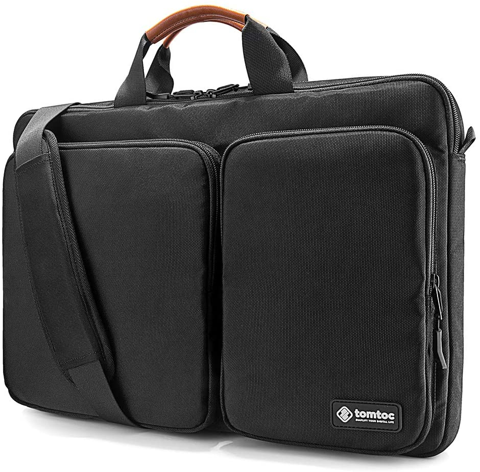 tomtoc laptop shoulder bag
