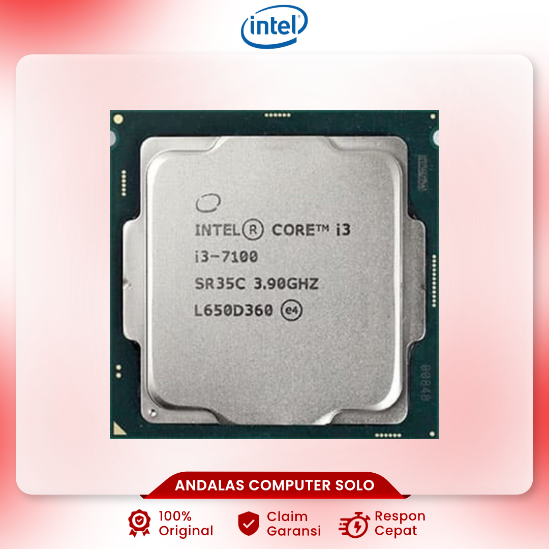 Logo Core I37100 Processor Intel Core I3 7100 Lazada Indonesia