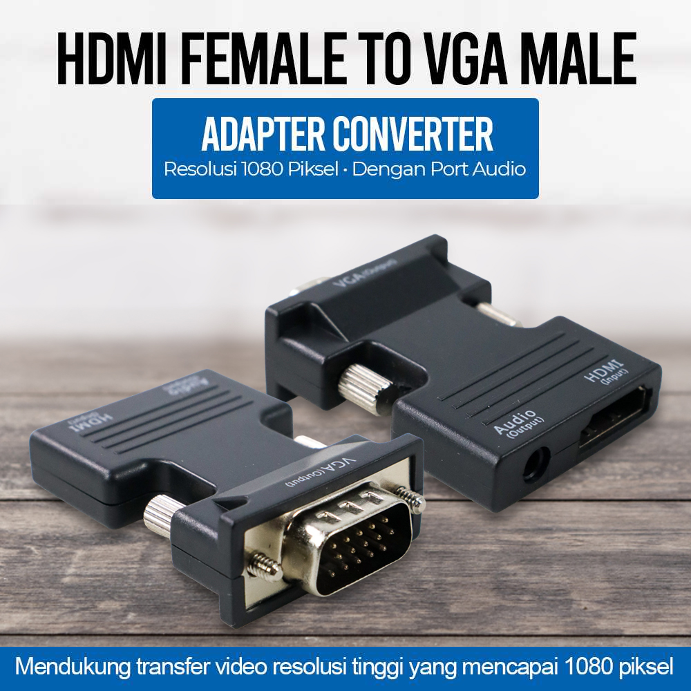 Pcb Hdmi Video Adapter Cable Adaptor Converter HDMI Female To VGA