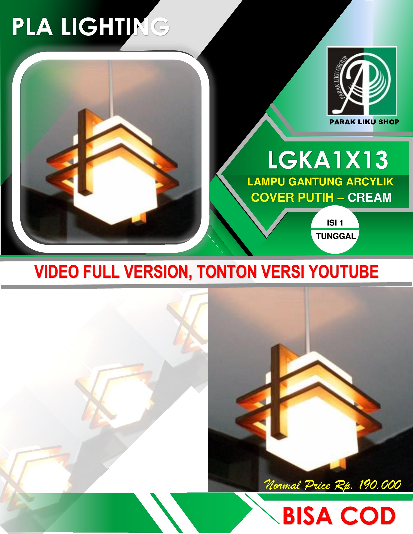 Lampu Gantung Plafon Teras Rumah Bar Kafe Modern Mewah Model Persegi Dan Slinder 3 Cabang Lampu Gantung Kafe Bisa Cod Lazada Indonesia