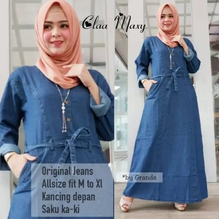 baju dress jeans