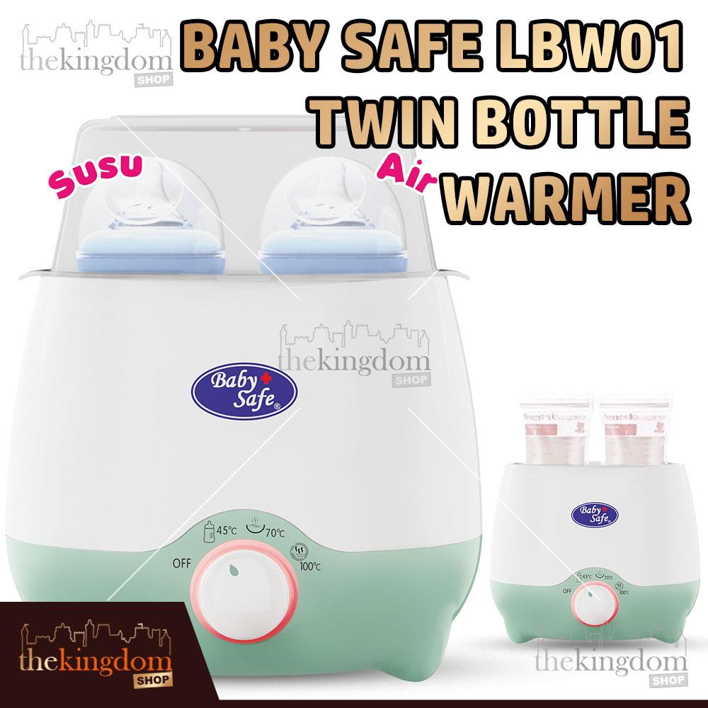 Baby Safe LBW01 Twin Bottle Warmer Penghangat ASI Beku Alat Steril Botol Susu Anak Bayi BabySafe Lazada Indonesia