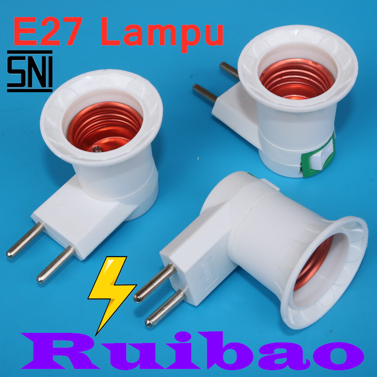 E27 Fitting Colok Saklar On Off Fitting Lampu S6511 Lazada Indonesia