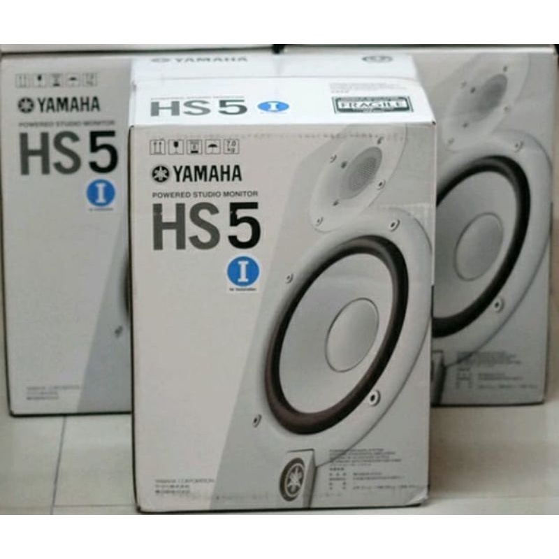 YAMAHA HS5i SEPASANG Powered Studio Monitor Speaker New Edition HS
