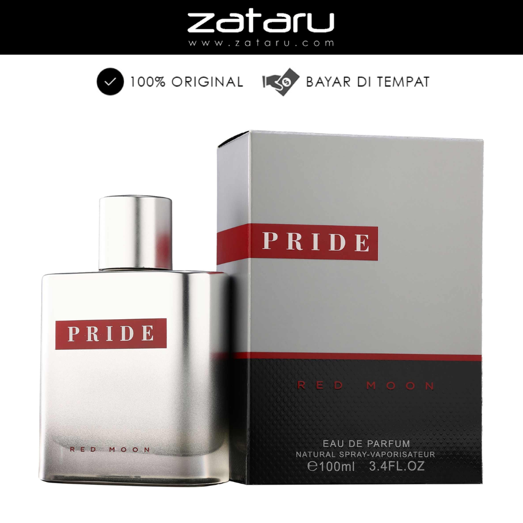 Fragrance World Pride Red Moon Man EDP 100 ML Parfum Woody Fresh