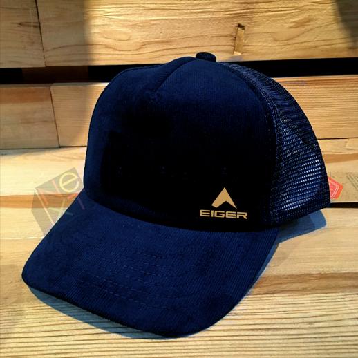 Topi Eiger Trucker Gold Logo Biside Premium Quality