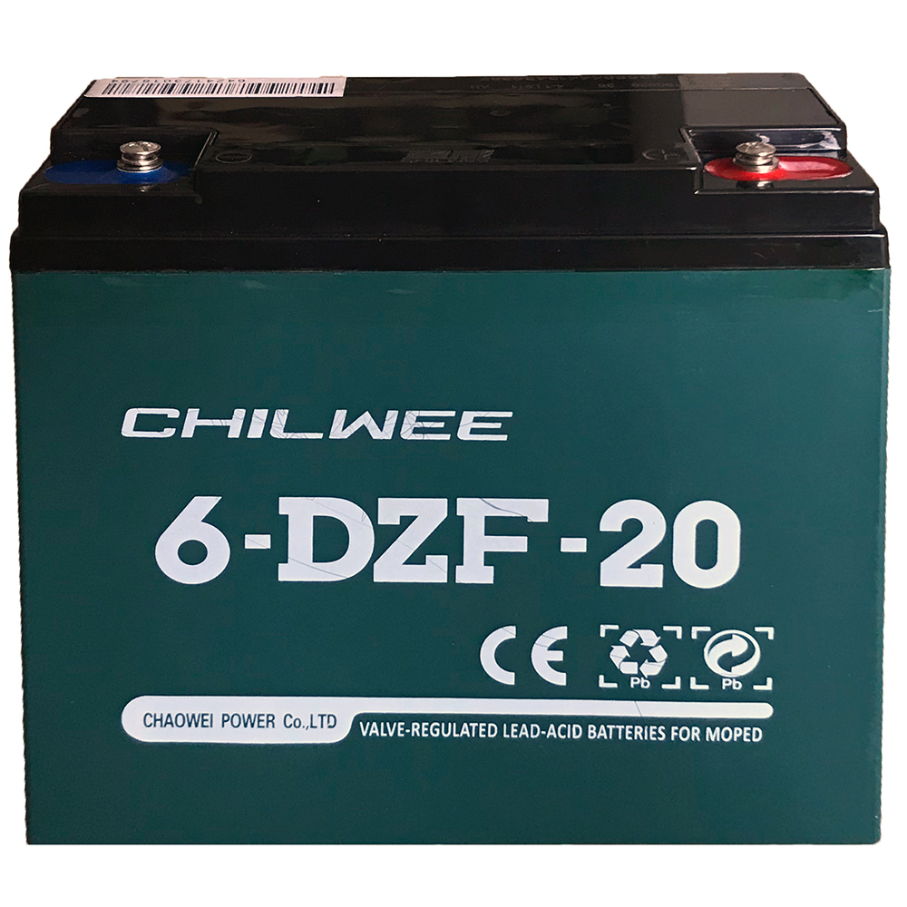 Chilwee Aki Kering Sepeda / Motor Listrik 12V 20Ah - VRLA Battery 6-DZF ...