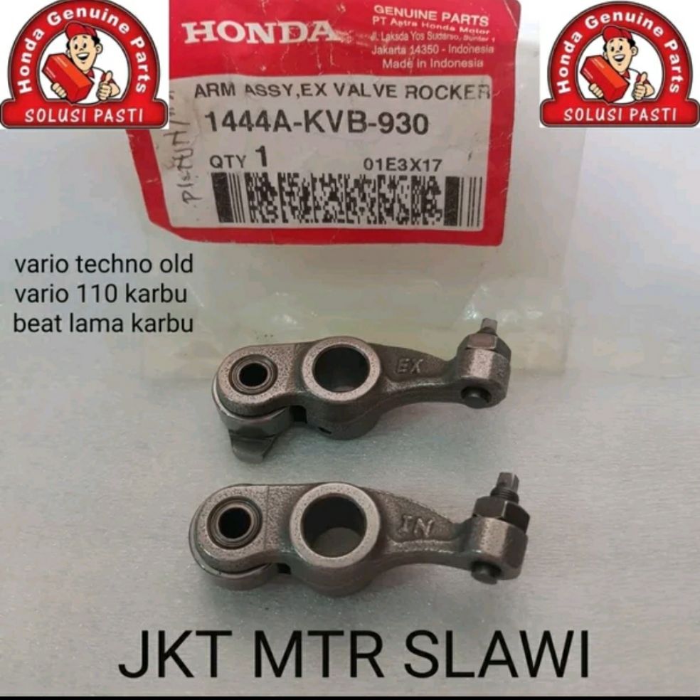KVB930 arm assy ex in valve rocker arm pelatuk piano vario lama vario