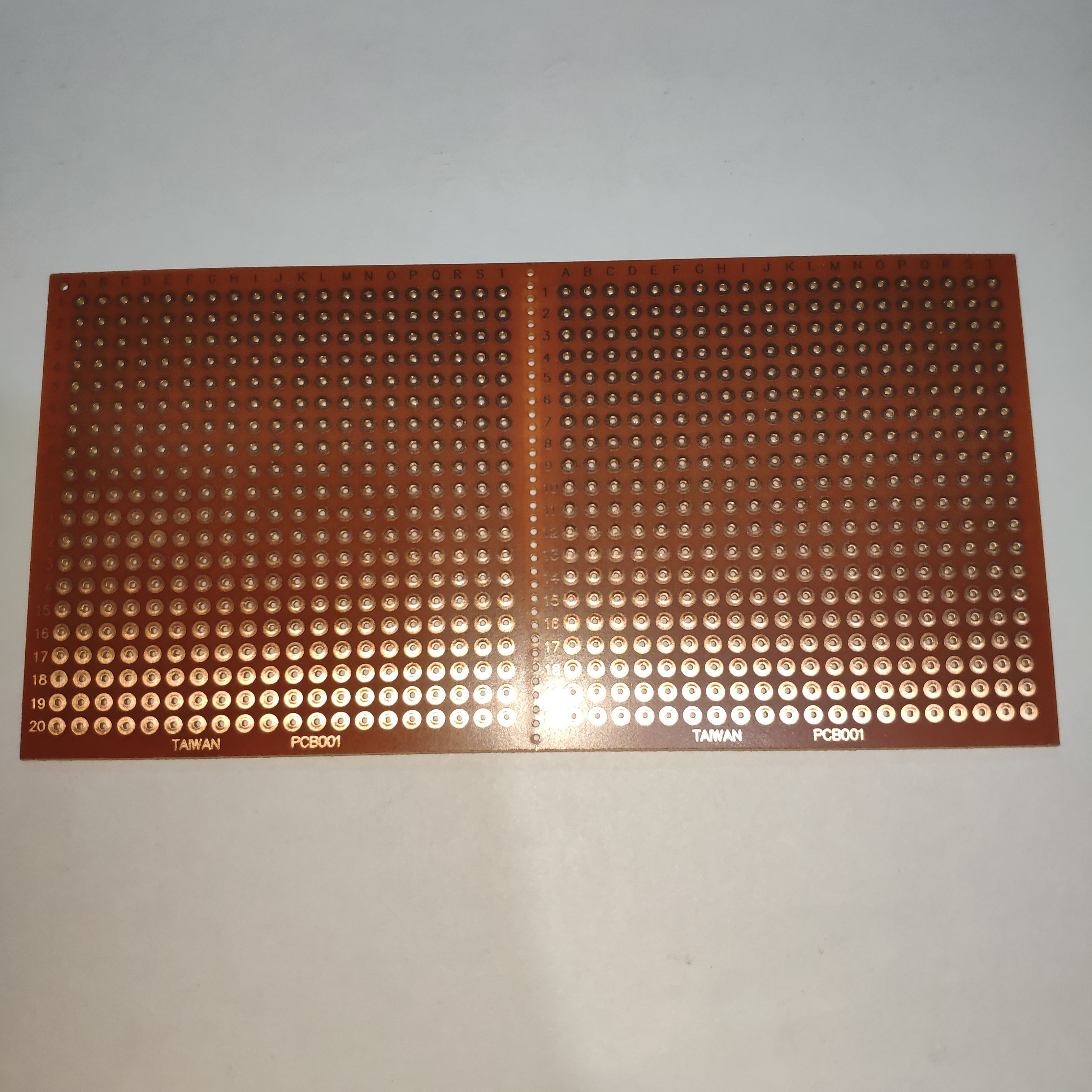 PCB TITIK TRANSISTOR 001 18 X 8 / PCB LUBANG TRANSISTOR 002 18X8