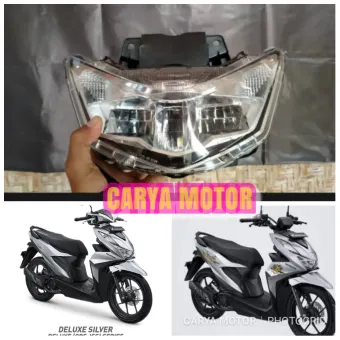 Reflektor Lampu Depan Headlamp Beat New Led Terbaru 2020 Beat Street Terbaru Ori Honda Original Asli Lazada Indonesia