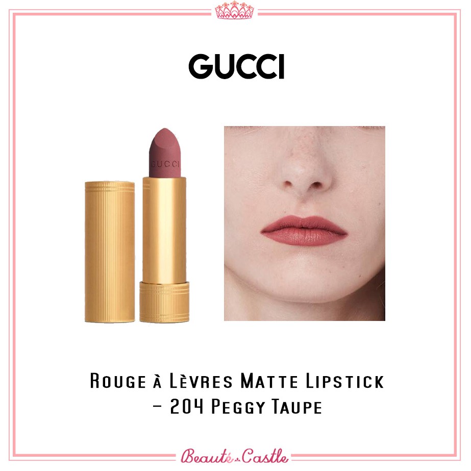 GUCCI Rouge a Levres / Rouge à Lèvres Matte Lipstick | Lazada Indonesia
