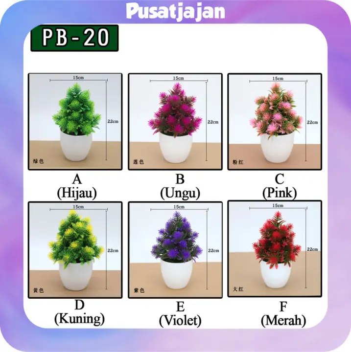Pusatjajan 216 Pb20 Pot Tanaman Bunga Dekorasi Rumah Tanaman Hias Murah Import Tanaman Bunga Hias Plastik Lazada Indonesia