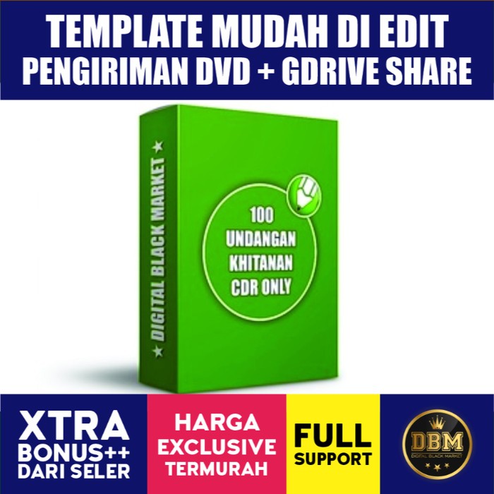 100 Undangan Khitanan Cdr Only - Coreldraw Template | Lazada Indonesia