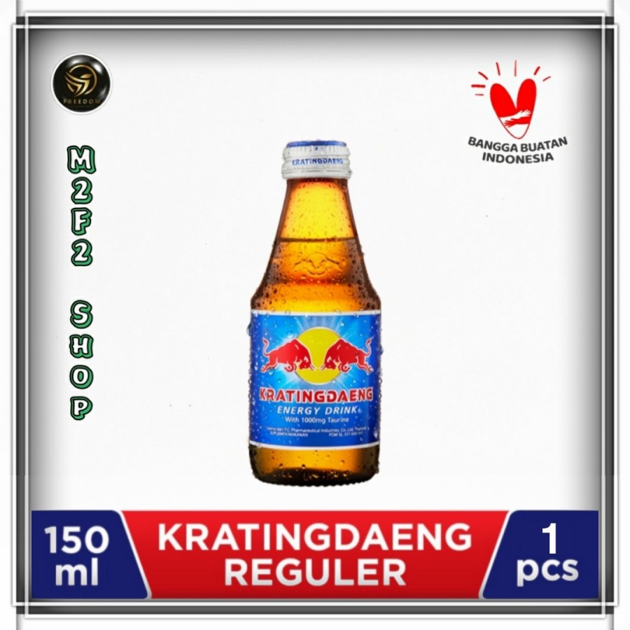 Kratingdaeng Energy Drink Botol Beling - 150 ml (Kemasan Satuan ...