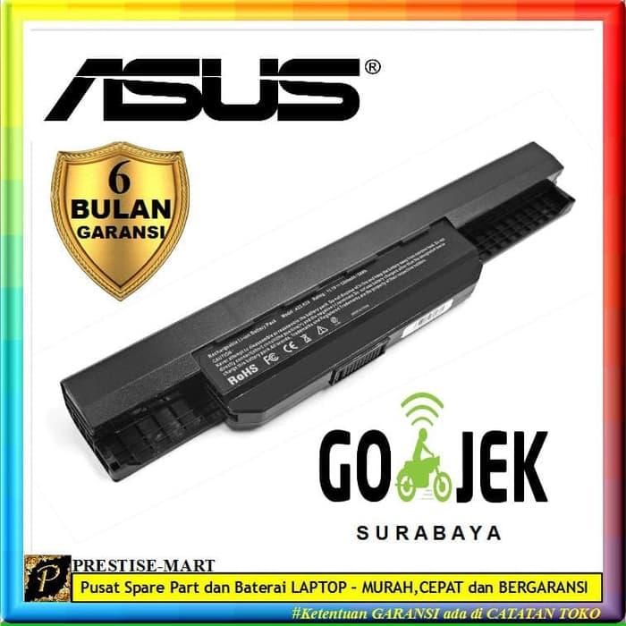 ORIGINAL Baterai Battery Asus K43 K43B K43F K43J K43S K43T - Hitam