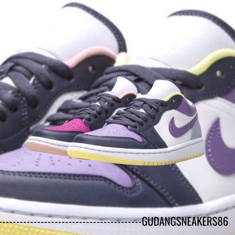 Jual SEPATU SNEAKERS Pria AIR JORDAN AJ 1 Low Court Purple Original |  Termurah di Indonesia | Ncrsport.com