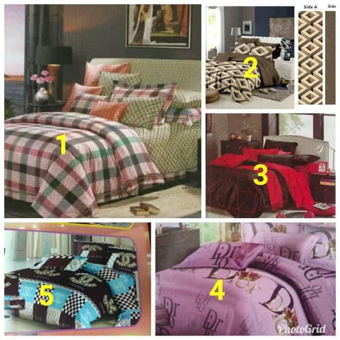 AWACC- BED COVER SET MURAH MINIMALIS MY LOVE KINTAKUN [ SPREI CHANEL