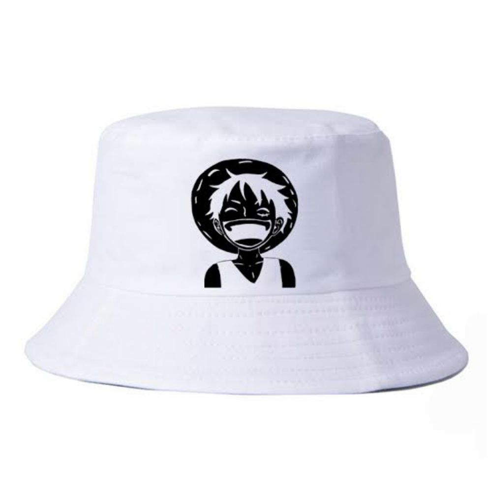 TOPI BUCKET HAT ONE PIECE LUFFY 