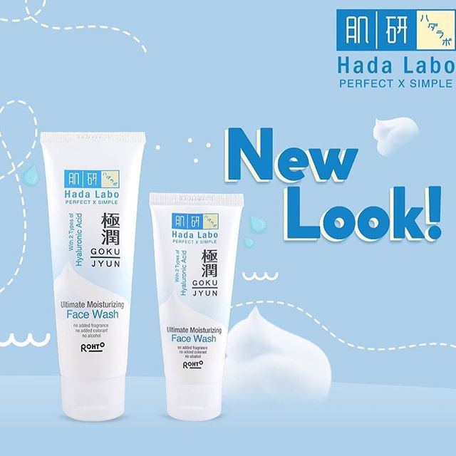 harga facial foam hada labo
