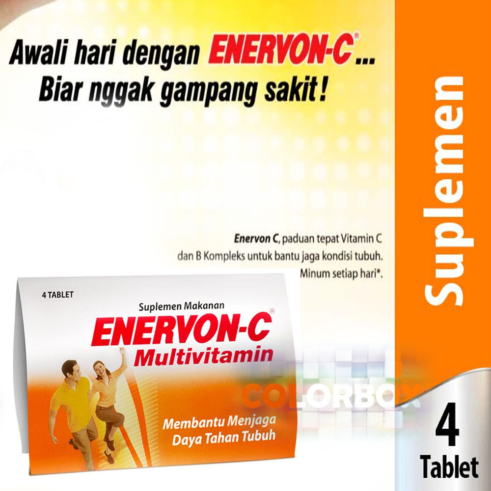 Cara minum enervon c tablet