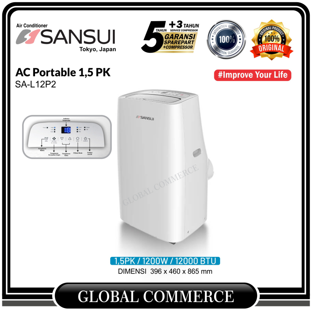 sansui portable ac