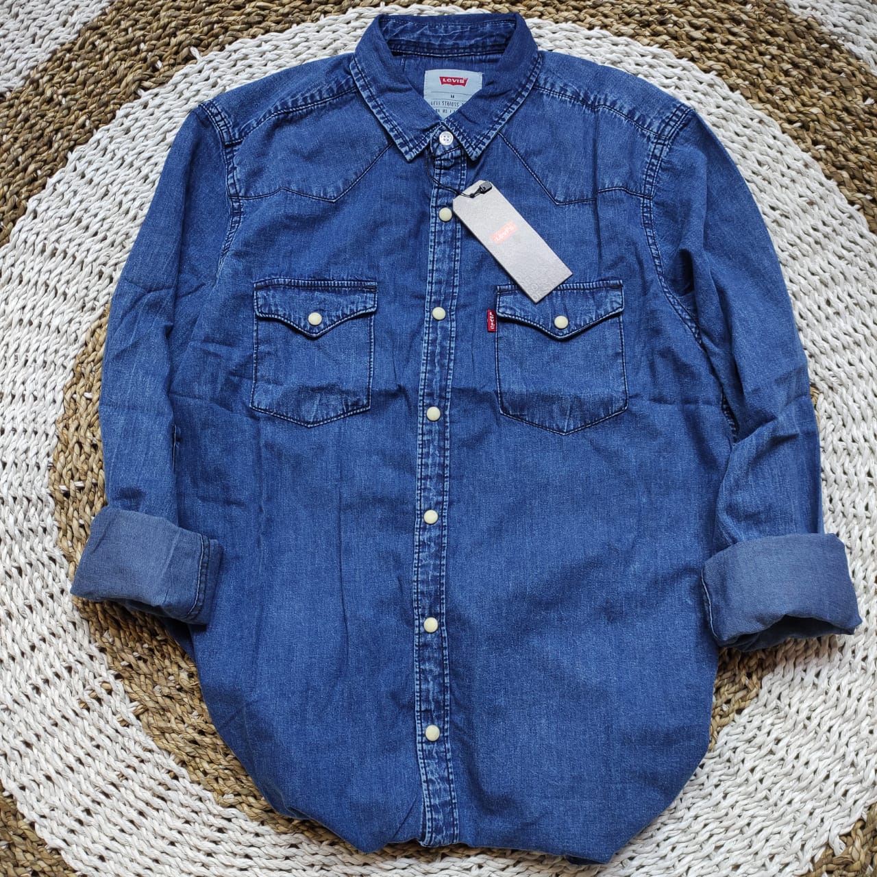 KEMEJA LEV1S DENIM PRIA//KEMEJA PRIA 