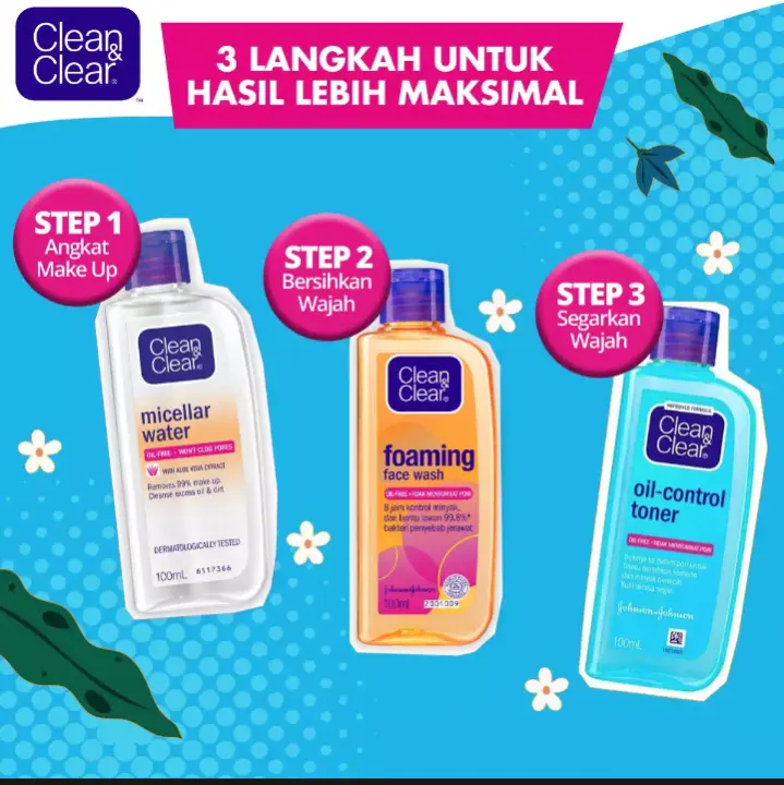 micellar water clear and clean